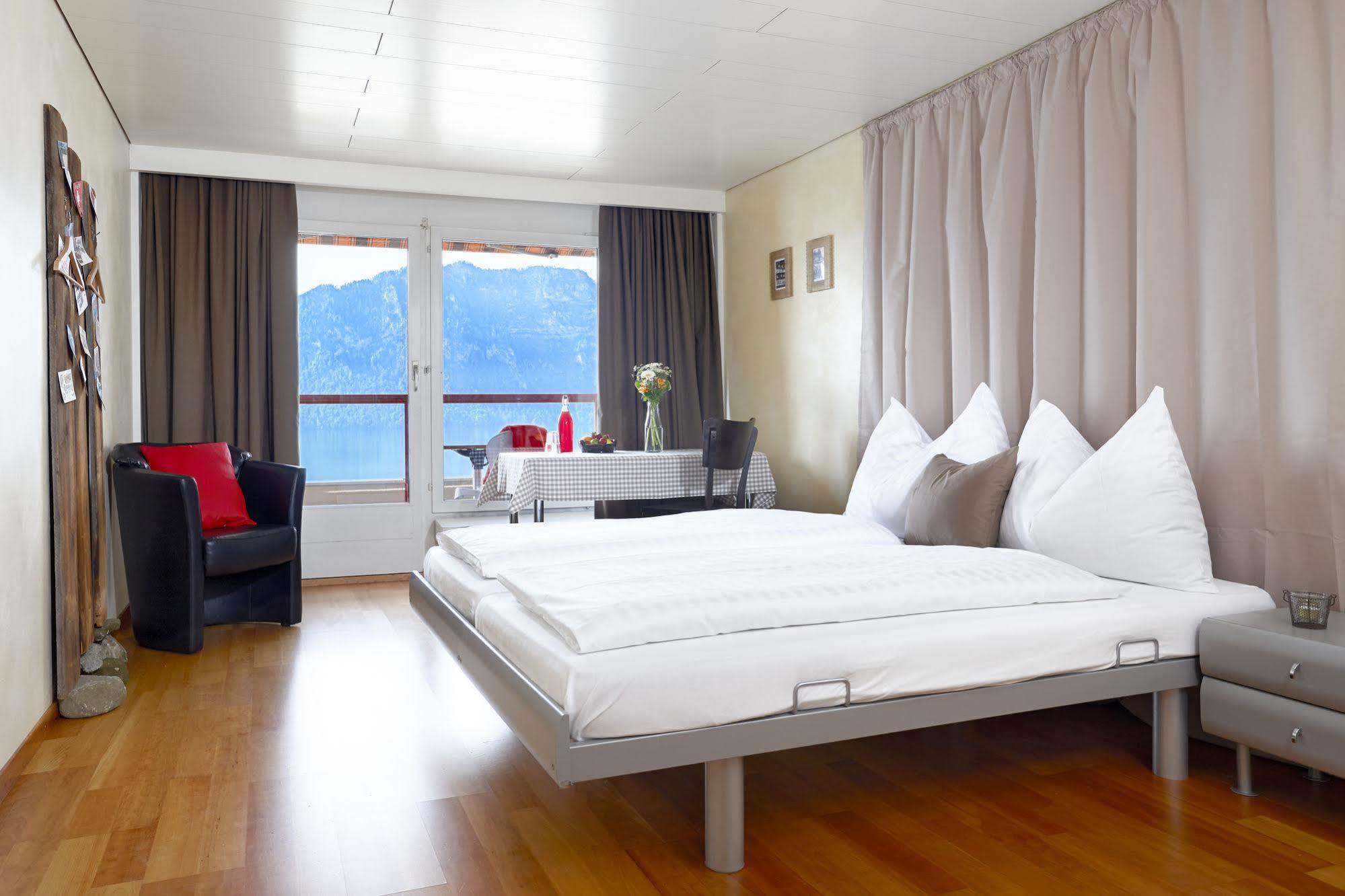 Alpenblick Weggis - Panorama & Alpen Chic Hotel Bagian luar foto